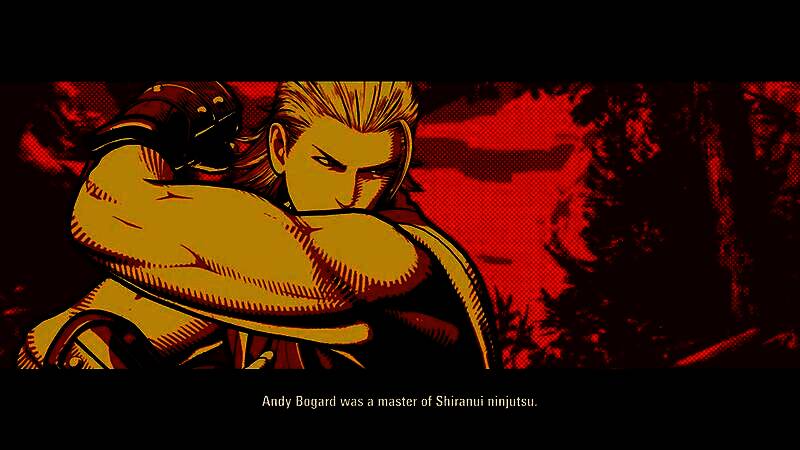 安迪在EOST模式中与他人互动的剧情画面，气氛紧张而感人