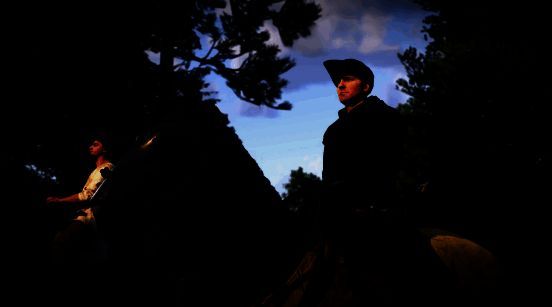 《天国：拯救 II》游戏场景截图，展现中世纪战场上的激烈战斗画面