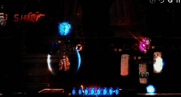 亚露嘉骑着摩托车在战场上飞驰，背景是爆炸性的技能特效