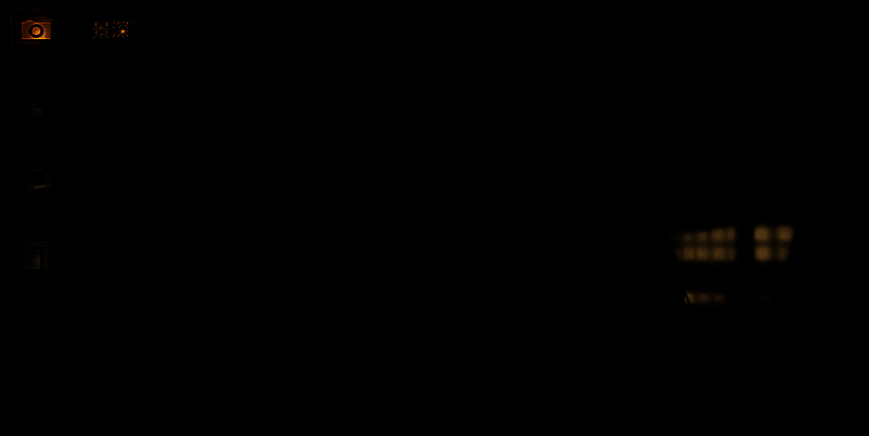 角色在拍照模式下随镜头转动而调整面部朝向的示意图