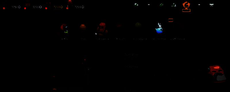 游戏中玩家小队在废墟中穿行，手持武器准备迎敌的场景