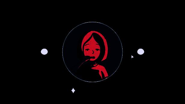 少女准备上学时察觉气氛异常的画面