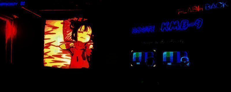 游戏主视觉图，主角Rem与伙伴Gabe-chan并肩而立，背景为梦幻般的噩梦世界