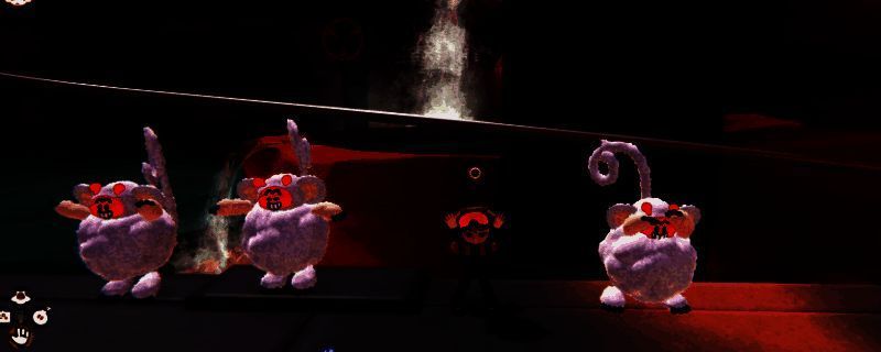 游戏内角色操作界面展示，背景为卡通风格场景