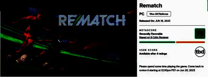 《开球!REMATCH》游戏画面展示球员激烈对抗场景，动态捕捉逼真，动作流畅自然