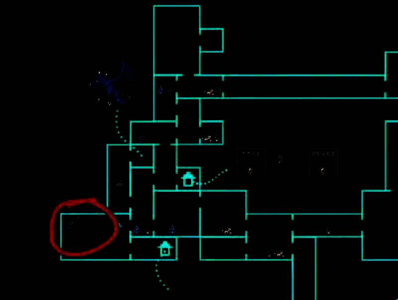 游戏地图中标注出的巨牛头人刷新点位，标记清晰便于查找