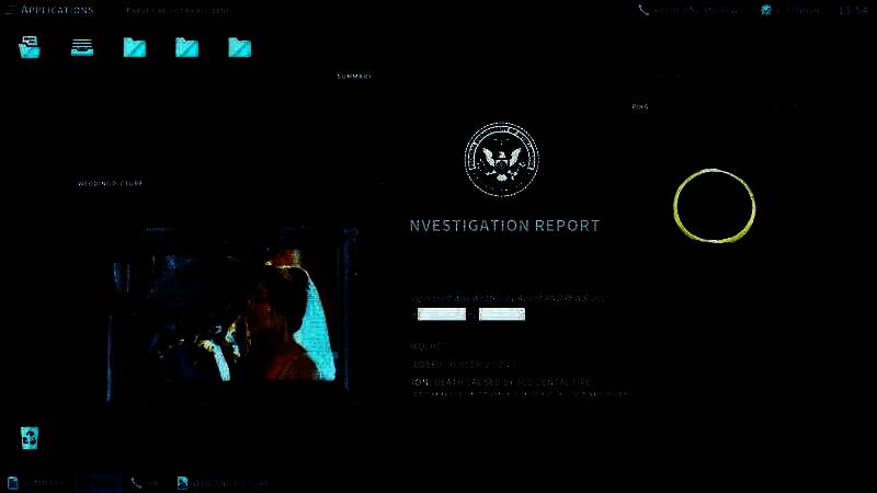 《接线疑云》游戏画面展示犯罪调查场景，数字侦探正在分析数据