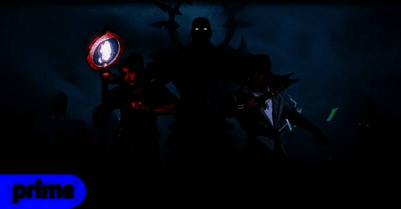 亚马逊平台免费游戏宣传海报，两款游戏封面组合展示