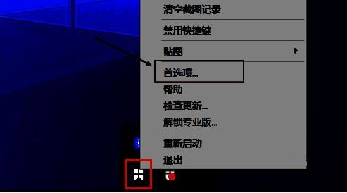 Snipaste首选项窗口展示，常规标签页已被选中