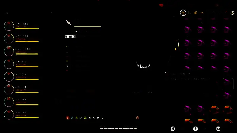 骨弓兔与冥火并肩作战的游戏画面，背景为战场场景