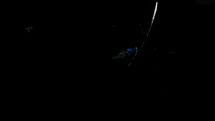 游戏角色宫本武藏立绘，展现其持剑而立的经典姿态，面部特征致敬三船敏郎