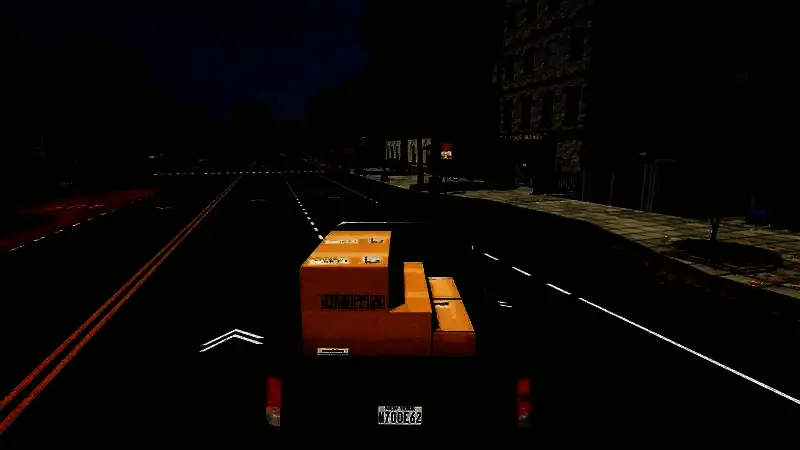 玩家正在操作游戏中电脑界面，屏幕上显示库存管理系统