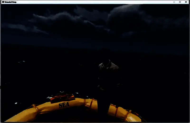 夜间玩家搭建营地抵御野兽袭击