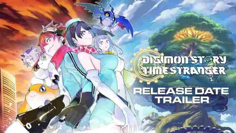 《数码宝贝BEATBREAK》动画预告画面，角色与数码兽并肩作战