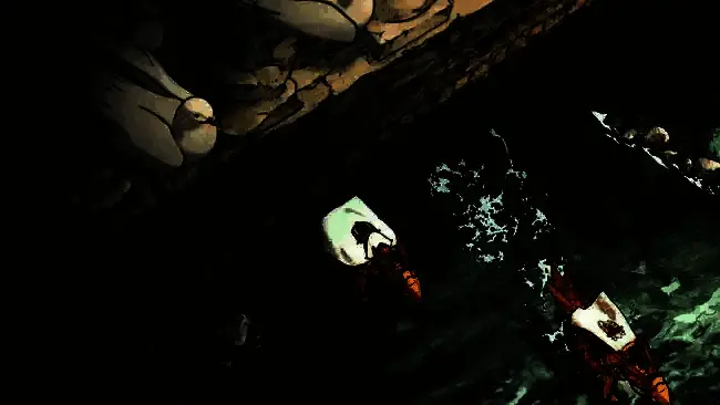 前广和丰访谈现场画面，背景为《最终幻想战略版》LOGO与经典战斗场景