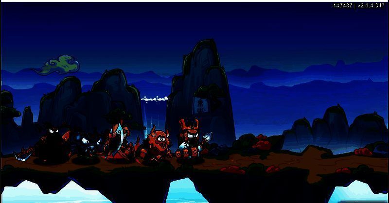 哪吒神将技能展示图，背景为战斗特效场景