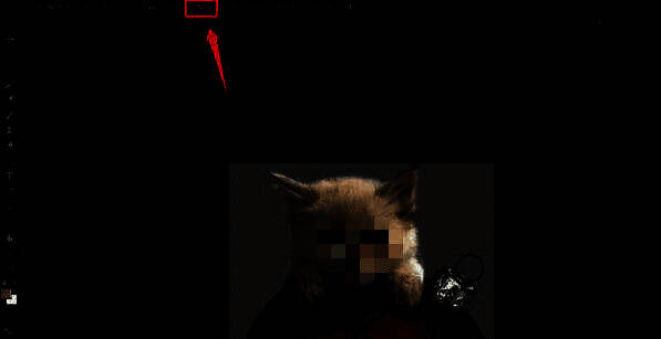 滤镜菜单展开状态截图，红色箭头指向消失点功能选项