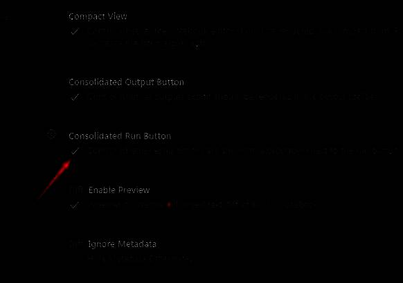 Vscode界面展示一键运行按钮效果，界面简洁直观