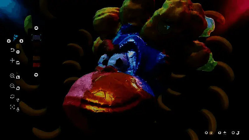 大金刚在“DK Artist”雕刻系统中创作岩石雕塑，界面显示丰富的自定义选项