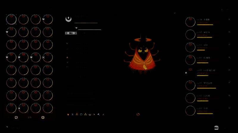 多只6V闪光首领异色妖灵展示，整齐排列展现高资质特性