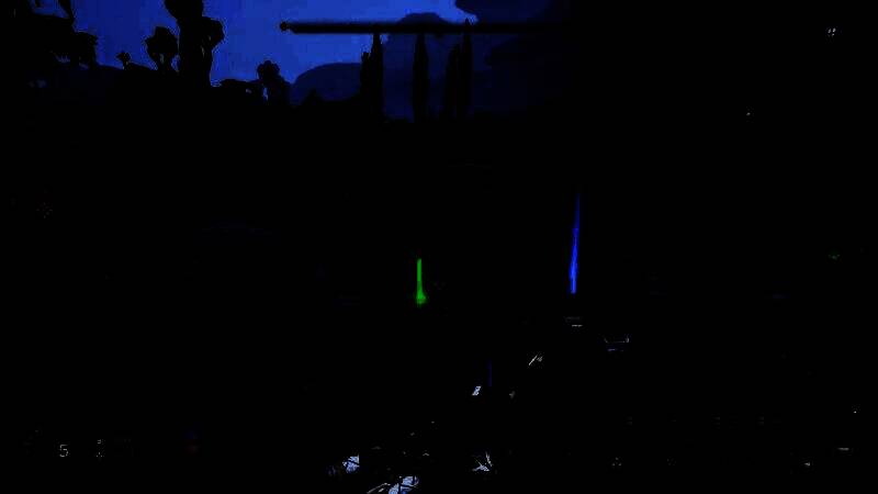 角色使用钩索穿越险峻地形，展现全新移动机制