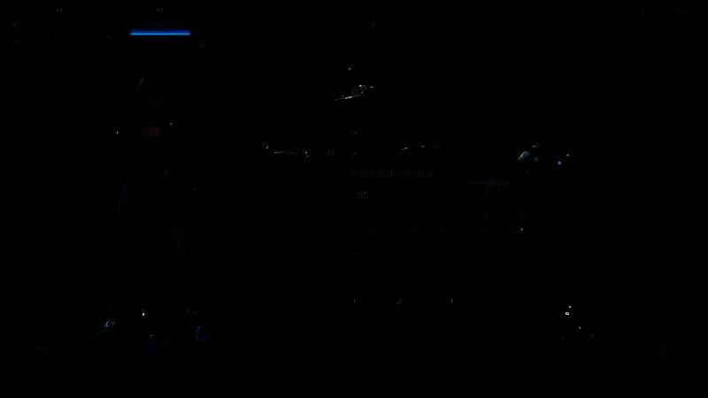 角色手持独特武器进行战斗，特效华丽