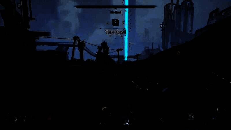 角色技能释放瞬间，能量光束照亮战场