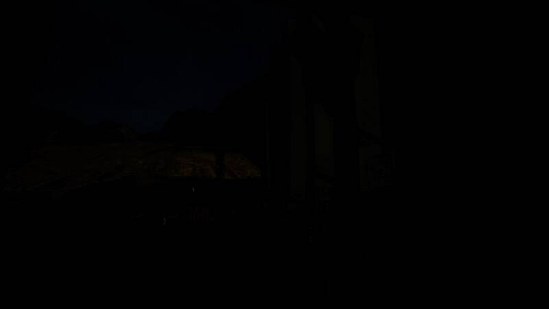 夜战模式下红外瞄准系统界面