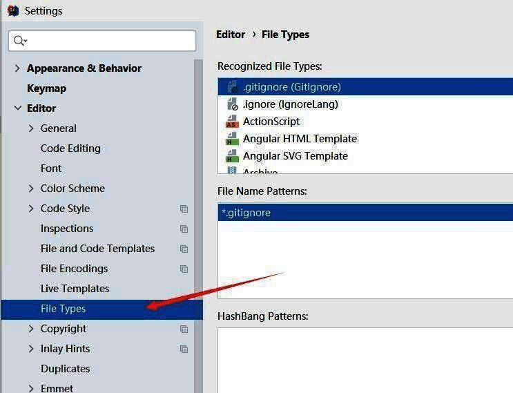 在忽略列表中添加node_modules