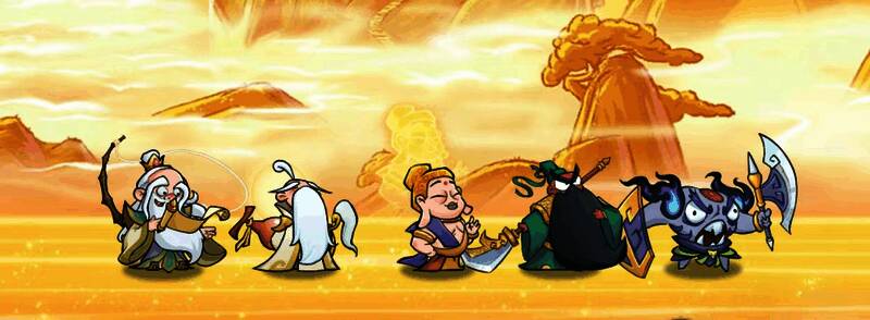 《非凡仙途》阵容展示图三，攻守平衡型搭配