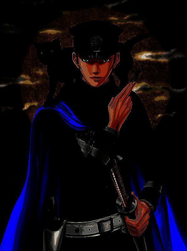 特别合作插画，古屋兔丸笔下细腻描绘月下雷道与恶魔