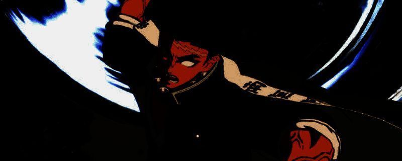 《鬼灭之刃：火之神血风谭2》游戏战斗场景，角色挥舞日轮刀，背景为日式传统建筑