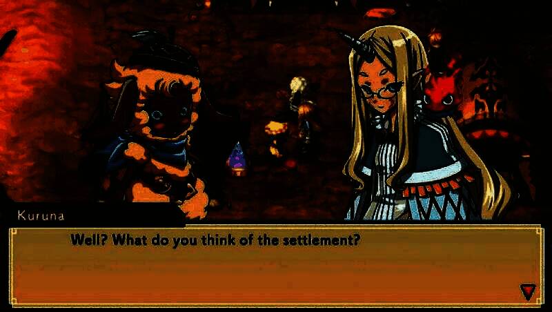 主角麦斯在农田边挥舞武器，背景是温馨的乡村景色