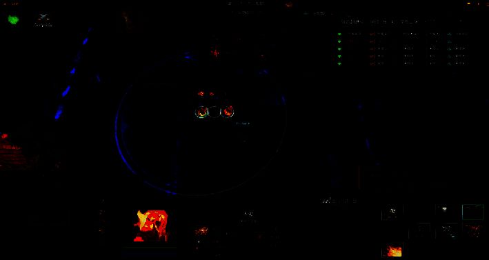 多个英雄塔协同作战，画面充满动感