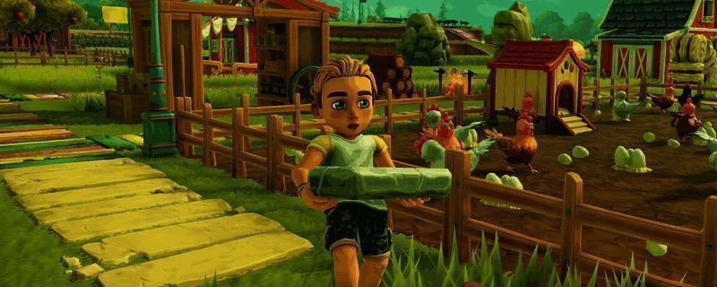 《一起玩农场2》中玩家与NPC进行交易的画面，界面显示任务进度