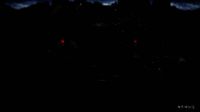 《逸剑风云决》联动角色登场画面，叶云、叶银瓶身着传统武侠服饰