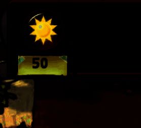 游戏内阳光数量已变为50，准备进一步修改