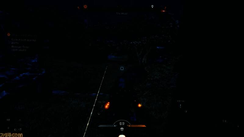 战斗中敌人被击倒瞬间，子弹碎片与爆炸特效逼真