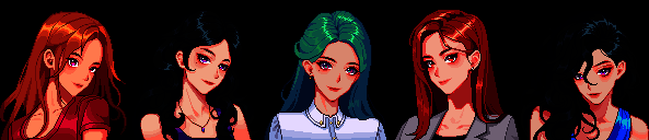 主角与NPC互动对话界面，展现了不同性格角色之间的精彩剧情发展