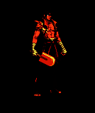 格斗家（男）冰棒武器外观展示，强调近战打击的冰系特效