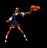 神枪手（女）冰棒武器外观展示，细节精致，特效华丽