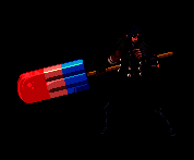 魔枪士冰棒武器外观展示，长枪设计搭配寒冰特效，威力与美感并存