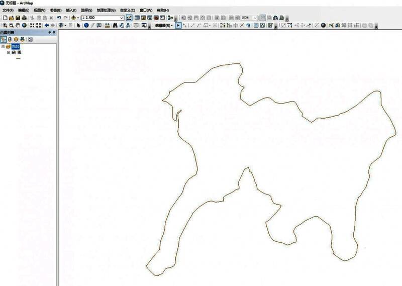 ArcGIS编辑工具栏展开显示多个编辑选项的界面截图