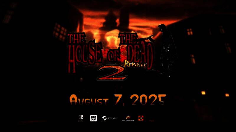 《死亡之屋2：重制版》游戏实机画面展示，场景细节丰富，光影效果逼真