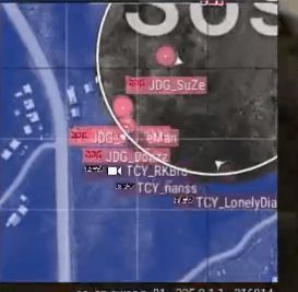 R2决赛圈交火场景，TCY队员精准卡位完成击杀