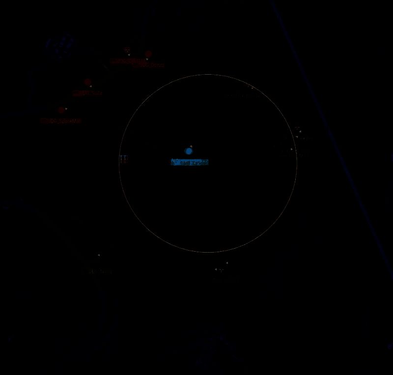 R3决赛圈区域示意图，TCY占据有利位置准备进攻