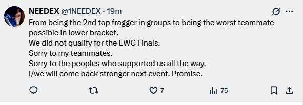 德国老牌战队VPX成功晋级后发布庆祝动态截图