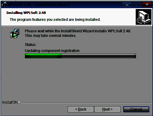 安装组件选择界面展示多个可选项