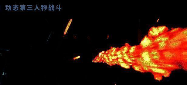 激烈战斗场景，角色使用技能与掩体进行战术对抗