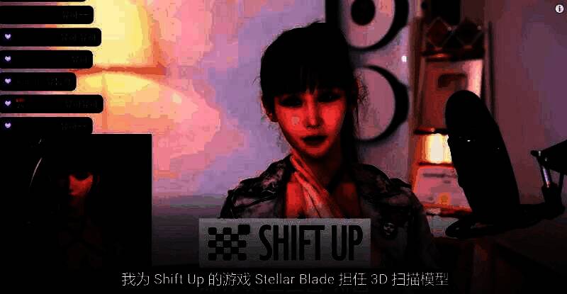 Myboo身穿《剑星》女主角伊芙同款战服，姿势自信且充满魅力